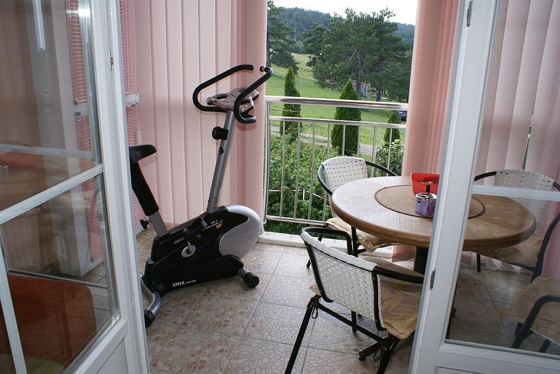 Zastakljena terasa apartmana 1