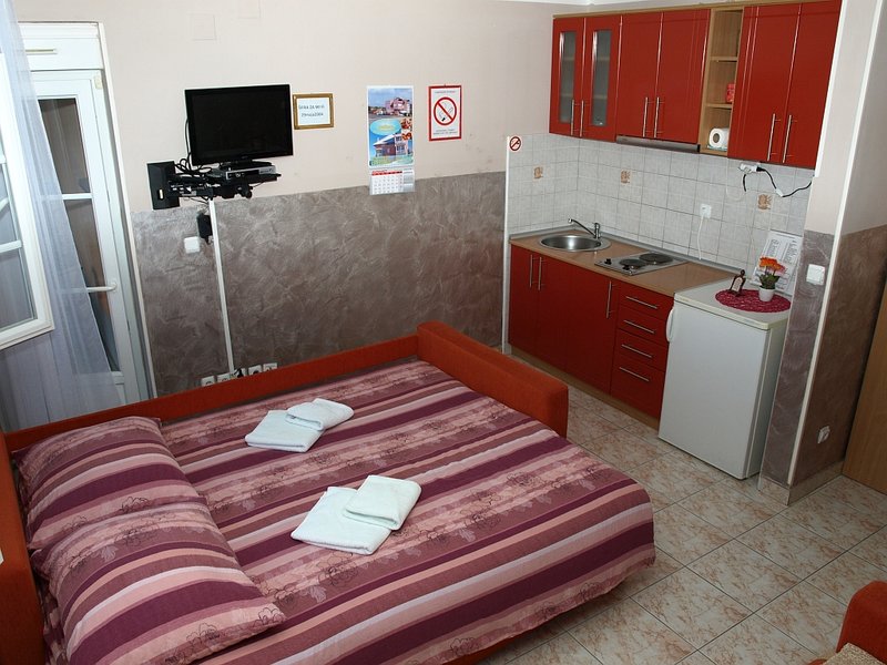 Prostor za odmor i kuhinja apartmana 4